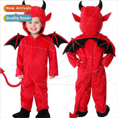 Halloween Kids Costumes Cute Imp Bat Permance Clothes Boys G