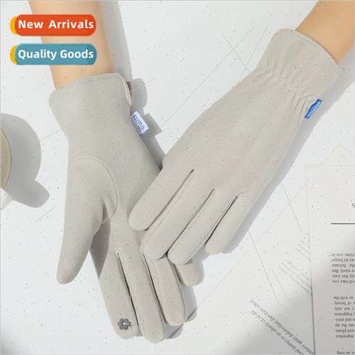 Gloves women fall winter padded warm touch screen gloves thi