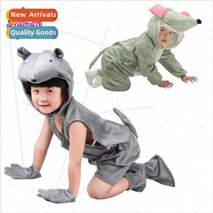 Spring Autumn Mouse Children Year Rat Costume Mice Perming O
