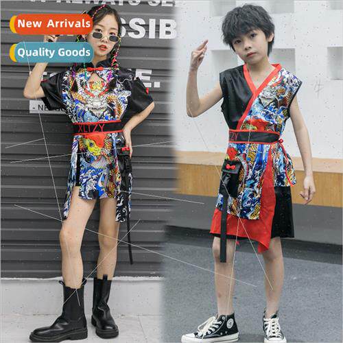 Childrens Chinese  set dance su summer girls national tide w