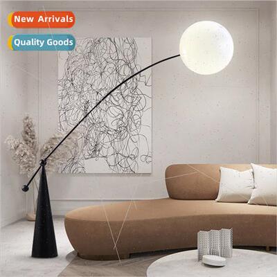 -modern art living room floor lamp Scandinavian designer orb