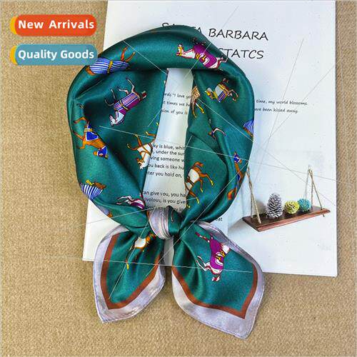 Europe Uned States light luxury wind silk scarf female senio