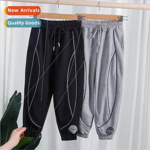 2022 spring new Korea  children casual pants boys girls swea