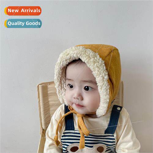 ins Korea baby winter warm baby ear protection cap men women