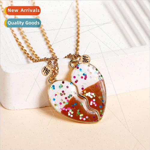 Europe Uned States new patchwork good friends BFF necklace g