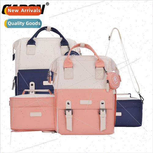 Colorblocking camera backpack casual shoulder bag SLR men wo