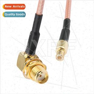 RF Cable MCX Male to SMA Female Curved MCX-J to SMA-KW Conne