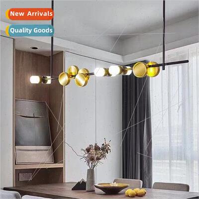 New creative hardware dining room chandelier art villa model