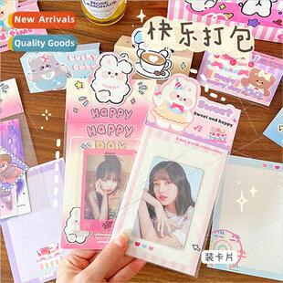 back set cute Shaped out header small card