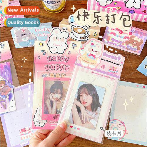 Shaped card header back card set cute small card out card ma