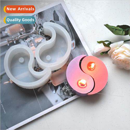 Candle Aroma Mould Tai Chi Yin Yang Fish licone Mould Chines