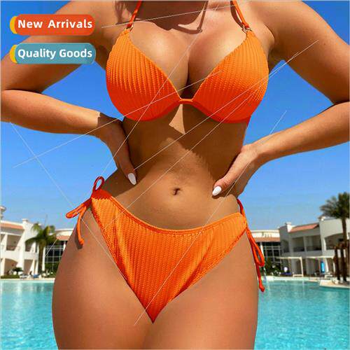 2023 New Monthly New Webbing Sexy Bikini Womens Spl Swimsu E