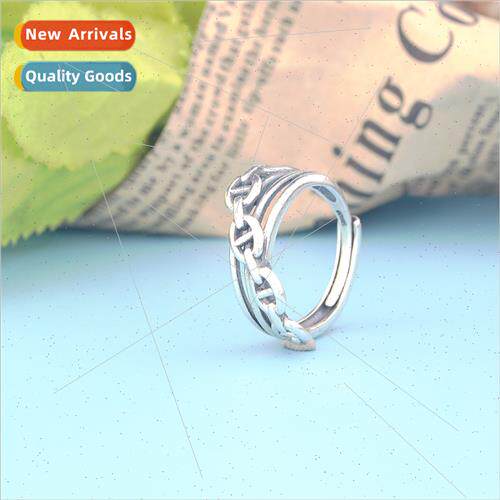 Plated s925 silver index finger ring female fashion opening
