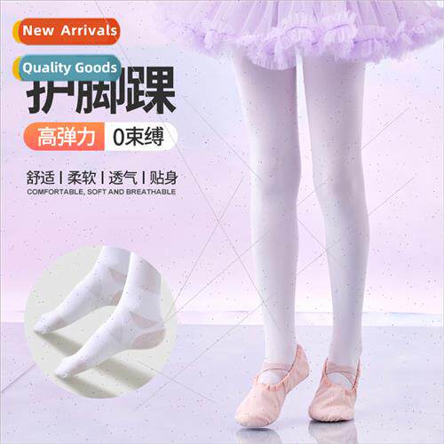 Childrens dance socks anti-sprain pantyhose whe summer girls