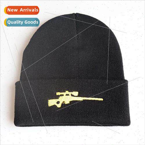 game wool cap camper RPG embroidery knted cap warm pullover