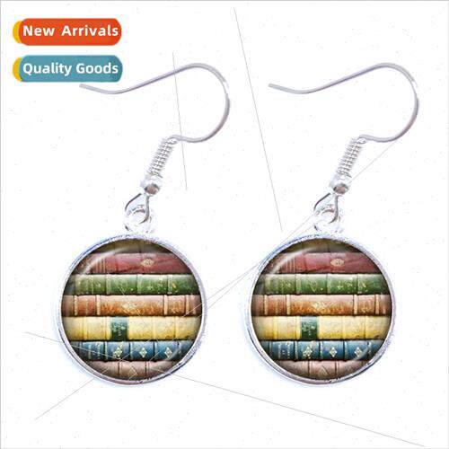 Book Time Gemstone Earrings books Earrings Jewellery Jewelle