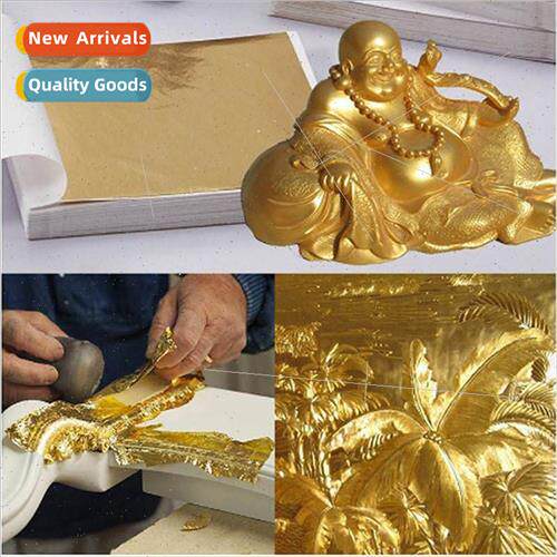 100PCS Imation Gold Foil lver Foil Flat Paste Crinkle Paste