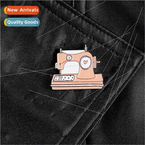 Jewellery Cartoon Creative Cute Alloy Sewing Machine Love Br