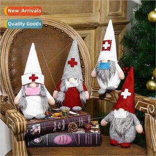 Nurse Christmas Doctor Supplies Faceles Decoration