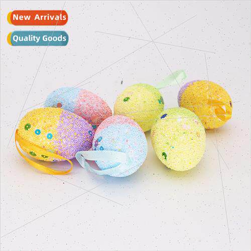 New Easter decorative wall hanging 5*7cm foam colorful Easte