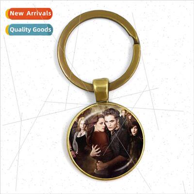 Accessories Twilight Movie Characters Time Gemstone Keychain