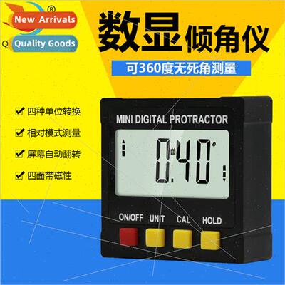 Electronic Digal Inclinometer Slope Leveler Protractor Four