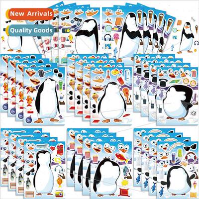 CM2310018 children cute zoo penguin puzzle interactive puzzl