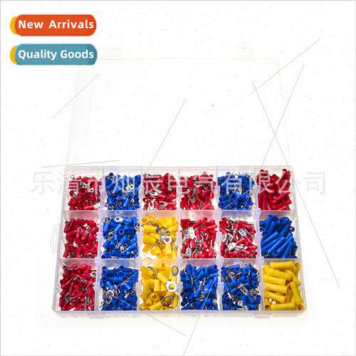 1200pcs Boxed Crimp Terminal Assortment Fire Resistant Flame