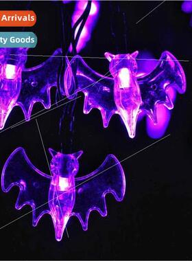 led bat modeling lights string Halloween bar prom horror dec
