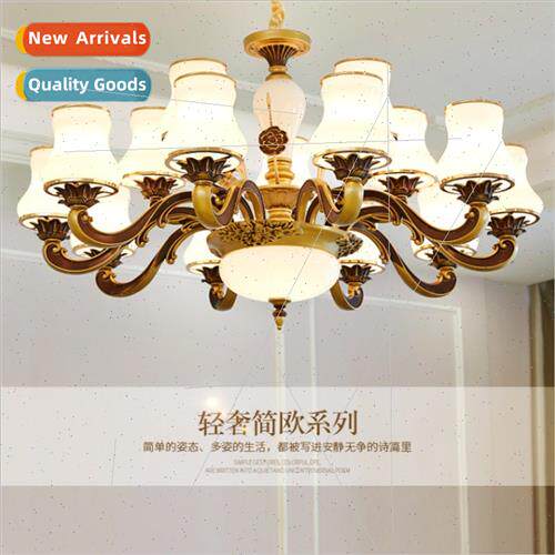 Europe chandelier living room lights simple modern atmospher