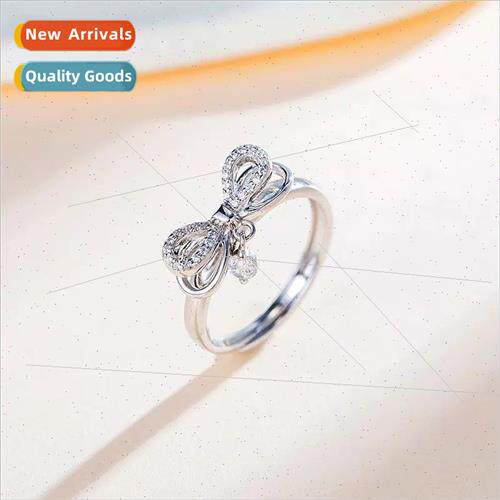 Bow ring female niche open finger ring hundred hjewelry