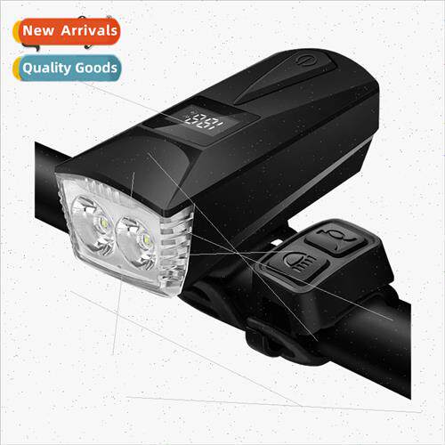 Multi-functional Bicycle Headlight wh Alarm & Horn ghtDual T