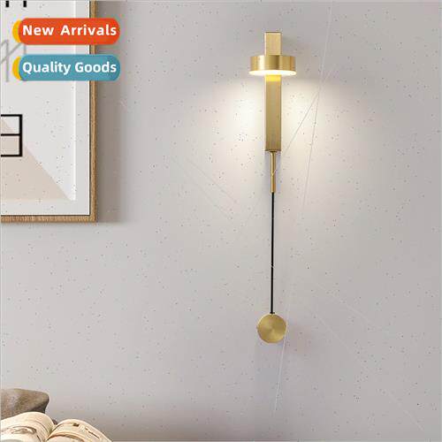 Scandinavian light luxury bedroom bedside wall lamp modern s