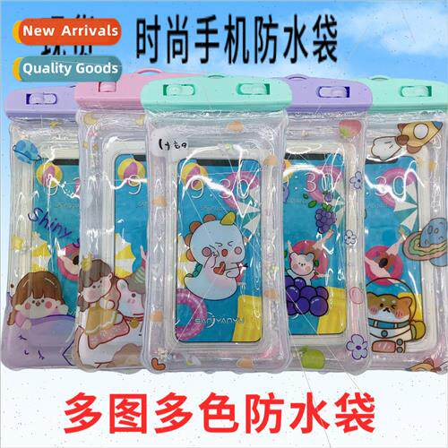 New quicksand cell phone waterproof bag floating inflatable