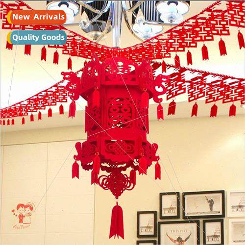 Wedding supplies wedding room -woven new room pull flower we