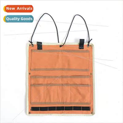 Outdoor multifunctional hanging bag camping tent storage bag