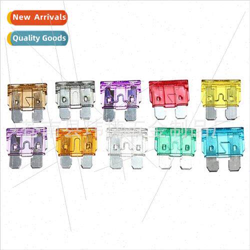 100pcs Fuse Auto Medium Plug-in Fuse Blade Set Pouch