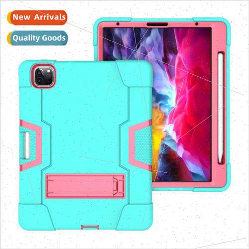 适用iPad pro11 pen collision color robot 10.2 case mini5 sil