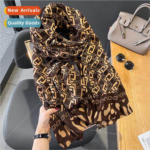 Korea new fall winter leopard print fashion fall winter warm