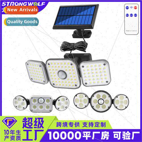 New solar wall light spl outdoor body sensor light garden li