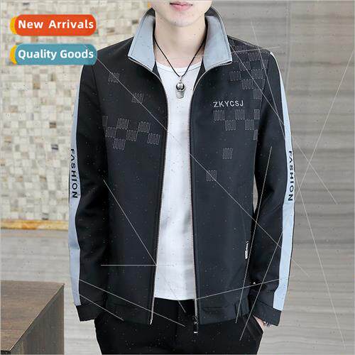 Men jackets spring fall tide 2023 new fashion senior sense m