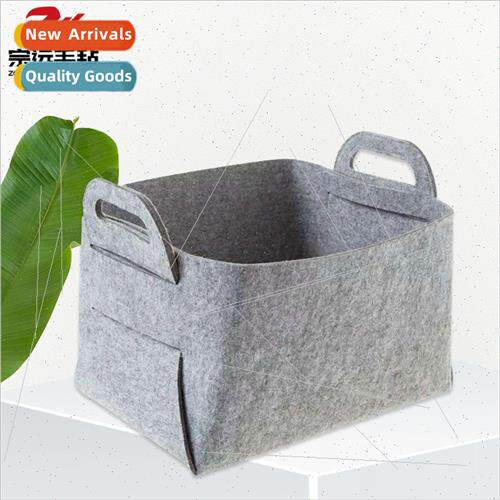 Clothes Toys Cartoon Square Felt Storage Bucket Nonwoven Fel