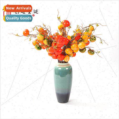 mulation Persimmon Branch Chinese Home ving Room New Year De