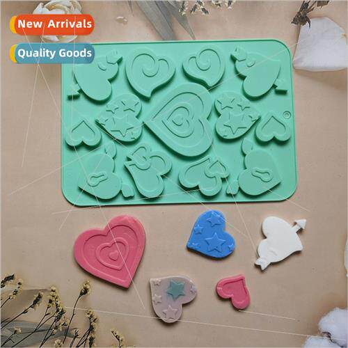 13 anduo Love 283 Chocolate licone Mold Candy Dessert Ice Bl