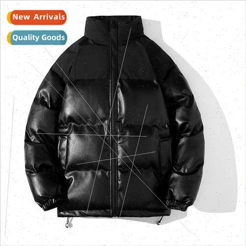 Winter jacket men new stand-up collar cotton jacket thickene