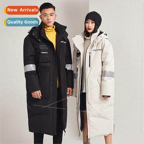 Down jacket men winter 2021 new whe duck down knee-length th