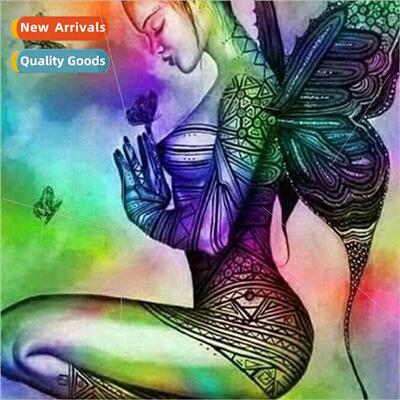 DIY diamond painting new Butterfly Fairy full round diamond