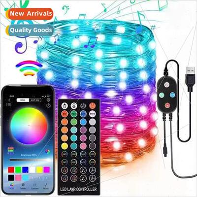 New USB Bluetooth Remote Control ght String Mobile Phone APP