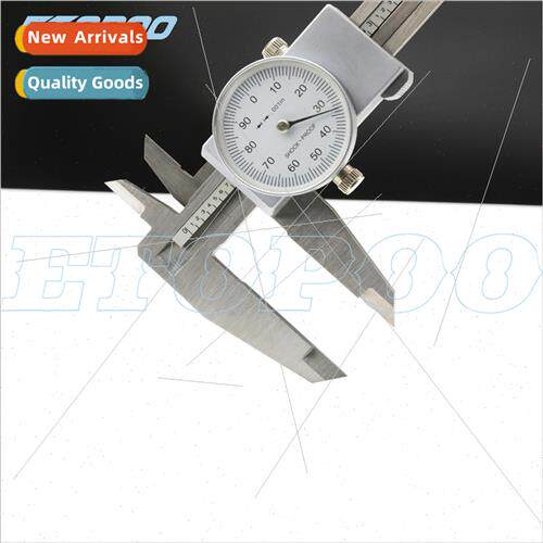 150mm/6inch Stainless Steel Fractional Caliper wh Gauge Dept