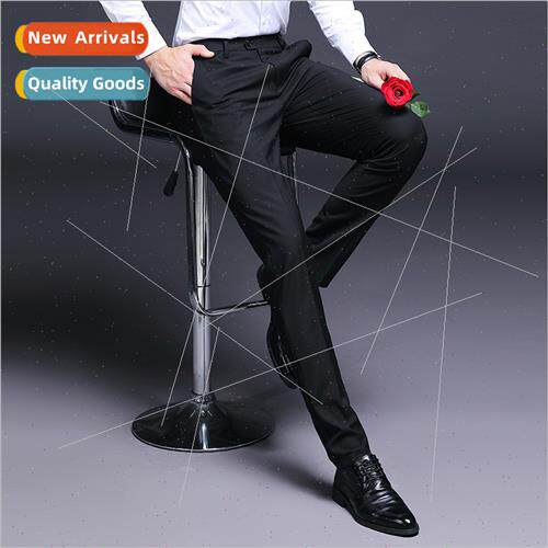 2023 new stch su pants men casual pants Slim straight busine
